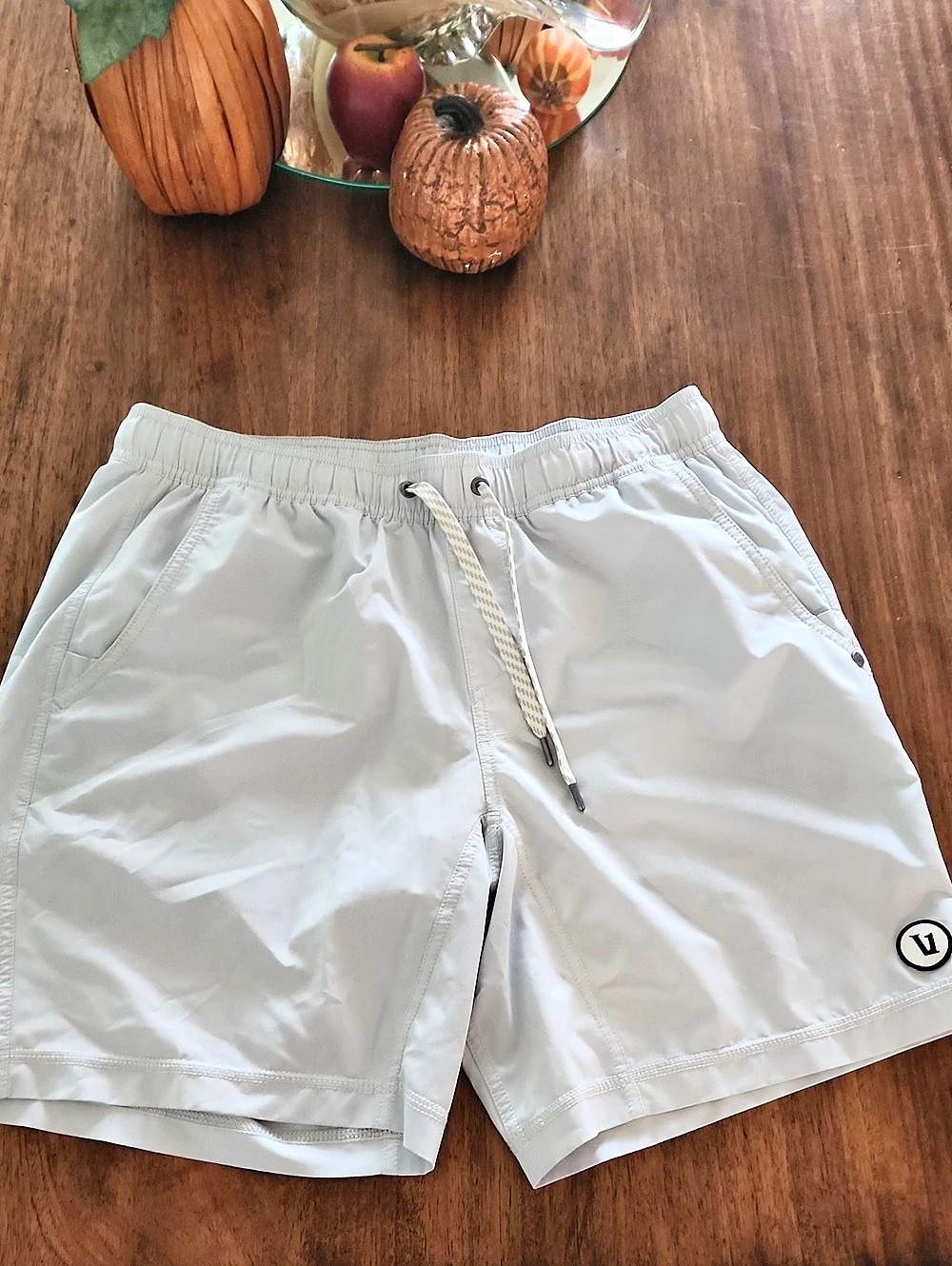 Vuori Banks Short Men's Swim Trunks in Seafoam